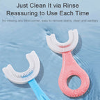 💝All Rounded Children U-Shape Toothbrush