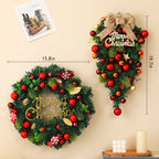 🎄Christmas front door hanging wreath door hanging wall hanging