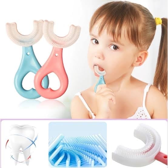 💝All Rounded Children U-Shape Toothbrush