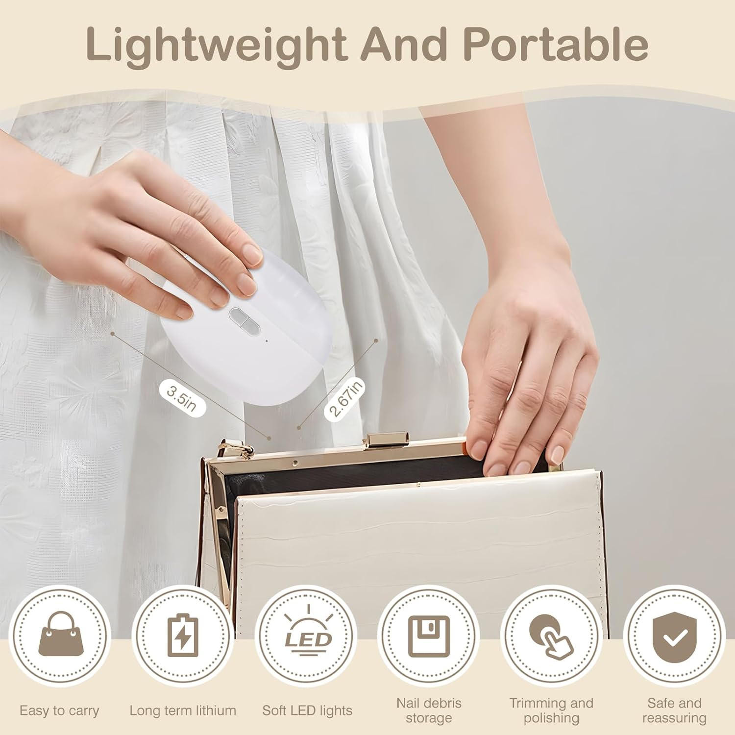 🔥Light-up silent nail clippers🔥Limited-time 50% off⏰