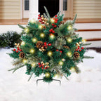 🔥🔥Final 3 Hours: 50% OFF🎄Pre-lit Artificial Christmas Tree Urn Filler💐