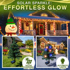 🎄 Artificial Christmas Tree Garden Stake Solar Lights 🇬🇧 Waterproof, UV-proof, Perfect for Outdoor and Garden Decoration