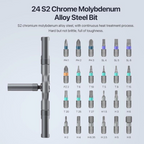 ✨Now 40% OFF⚡Multi-functional ratchet screwdriver set, 24-in-1 household multi-purpose high-hardness tool set