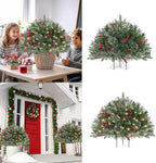 🔥🔥Final 3 Hours: 50% OFF🎄Pre-lit Artificial Christmas Tree Urn Filler💐