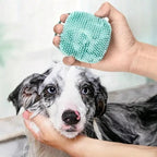 ⏰ Super Discount 🌟3PCS Pet Shampoo Brush With Built-In Dispenser - Gentle Massage Bath Comb For Dogs & Cats, No Batteries Required