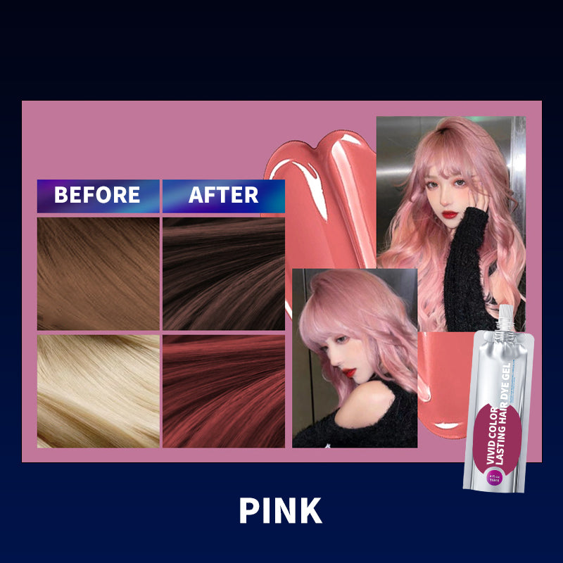 Vivid Color Lasting Hair Dye Gel