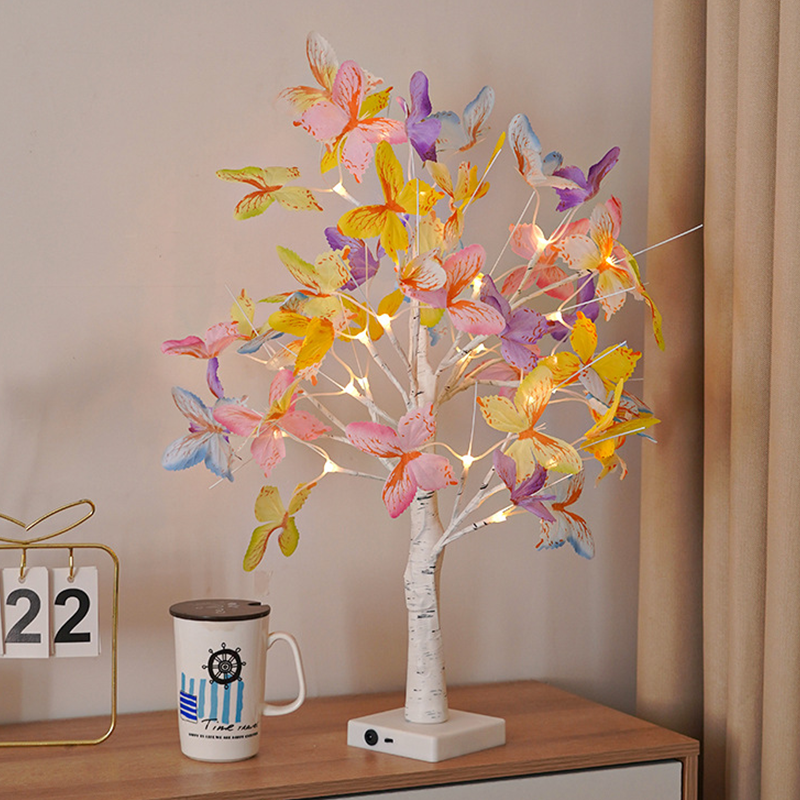 💥Limited-time offer: 50% off-LED Butterfly Birch Tree Light-🎁The Best Gift