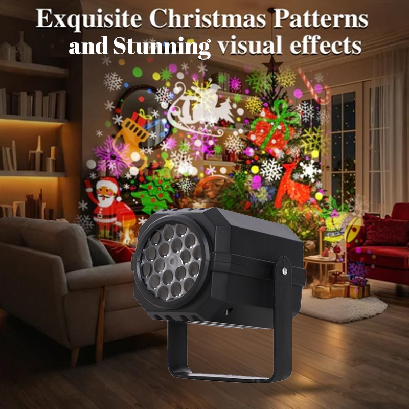 🎅Early Xmas Sales🎄Rotating LED Christmas Pattern Projector Light