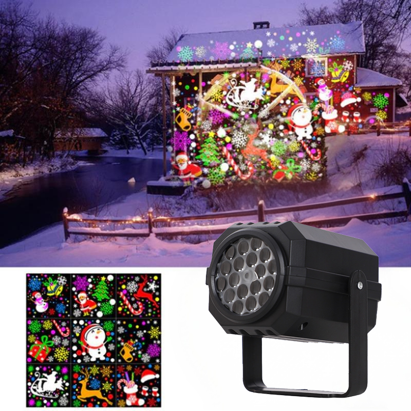 🎅Early Xmas Sales🎄Rotating LED Christmas Pattern Projector Light