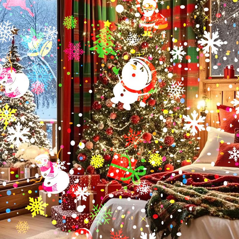 🎅Early Xmas Sales🎄Rotating LED Christmas Pattern Projector Light